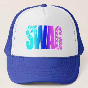 SWAG färg Hat Truckerkeps