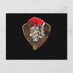 Swag Gorilla Vykort
