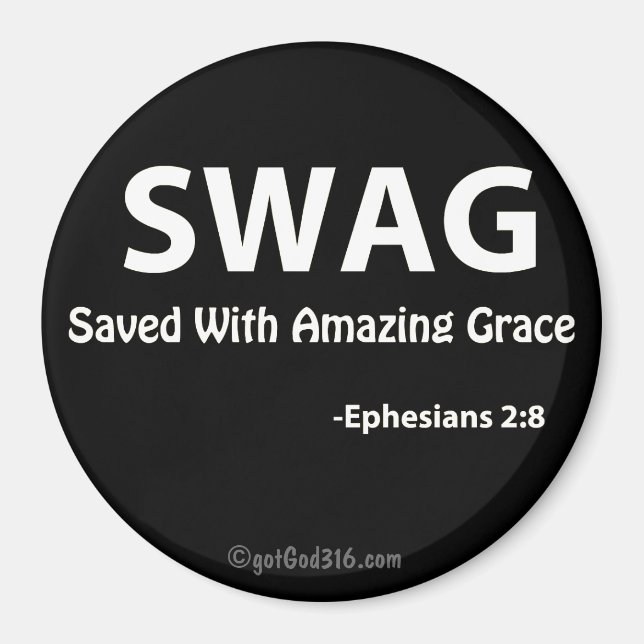 SWAG gotGod316.com-skript Magnet (Framsidan)