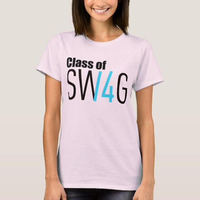 Swag-klass Tee Shirt (Framsida)