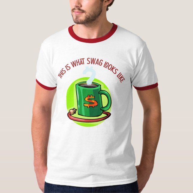 Swag Manar Basic Ringer T-Shirt (Framsida)