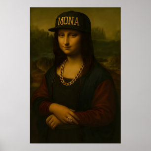 Swag Mona Lisa Poster