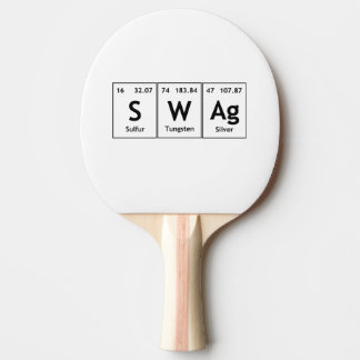 SWAg Periodic Bord Inslag Ord Kemistry Symbol Pingisracket