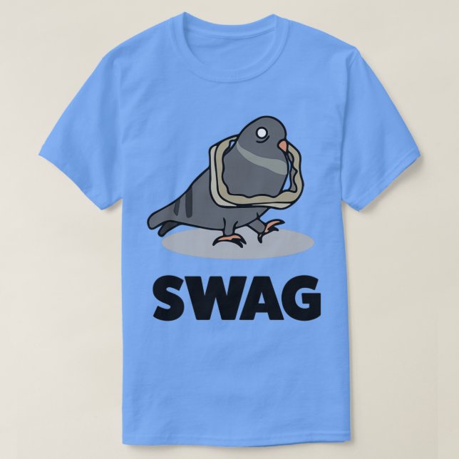 Swag Pigeon T Shirt (Design framsida)