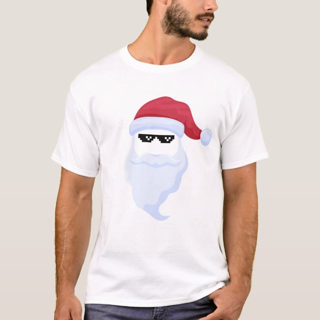 Swag Santa T Shirt (Framsida)