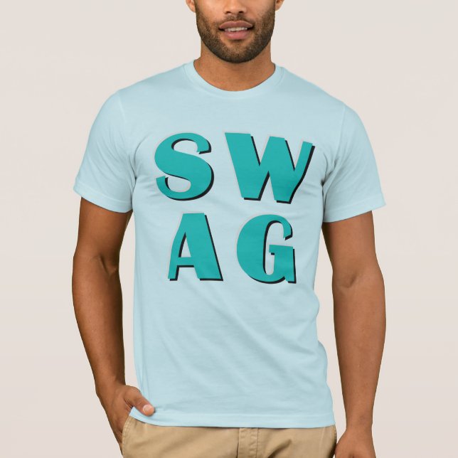 SWAG-skjortor och jacka T Shirt (Framsida)