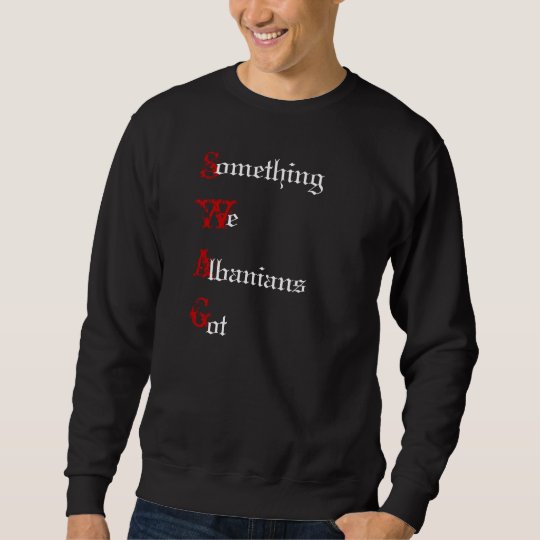 SWAG-something we albanians got Långärmad Tröja