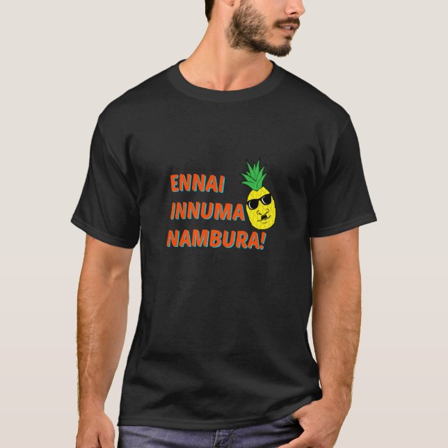 Swag Swami Kollywood Tamil Ennai Innuma Nambura Co T Shirt (Framsida)