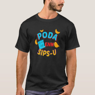 Swag Swami Kollywood Tamil Poda en Sipsu Foodie Ch T Shirt