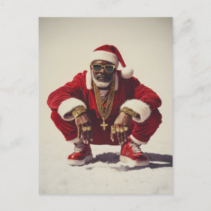 Swag Tomte - Ett Modernt Perspektiv på Julikonen Helg Vykort