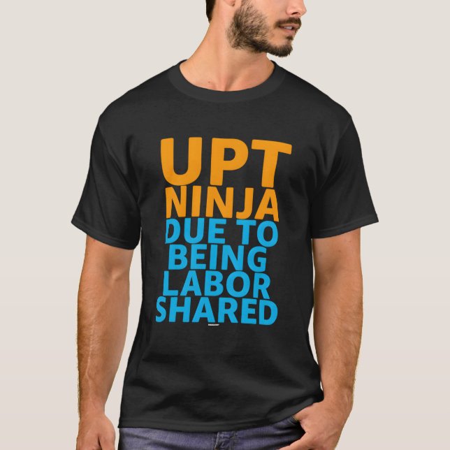 Swagazon Associate Upt Ninja p.g.a. att vara Labou T Shirt (Framsida)