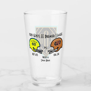 SwagBrag6 Zings vPint-glas Glaskopp