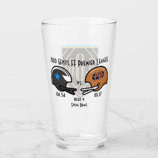 SwagBrag9 GeordieG v Peaky Pint-glas Glaskopp