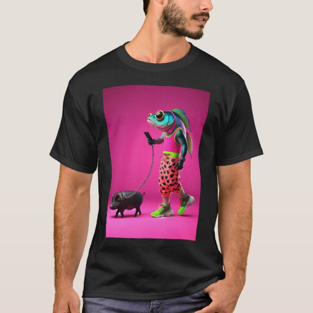 Swagfish & the Porkside Hustle: Från Bikini Bottom T Shirt (Framsida)