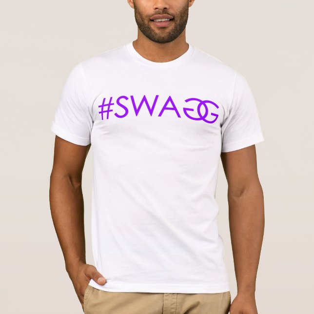 #SWAGG (lilor) Tee Shirt (Framsida)