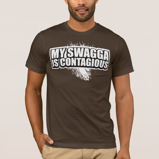 SWAGGA ÄR SMITTSAM T-SHIRT (Framsida)