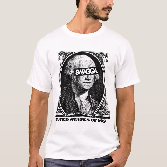 Swagga George Washington Tee (Framsida)