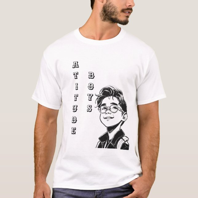 Swagger in Style: Attitude Boys T-Shirt Collection (Framsida)