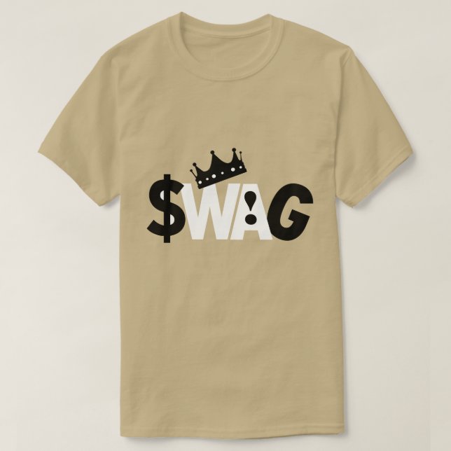 Swagger Kung simmade upp! T Shirt (Design framsida)