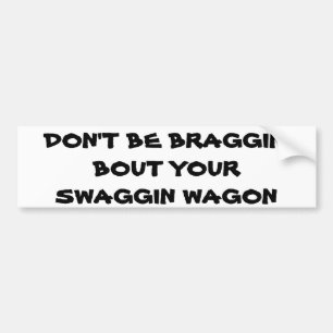 Swaggin vagn? Det är precis en mini- skåpbil Bildekal