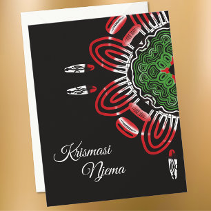 Swahili jul julkort