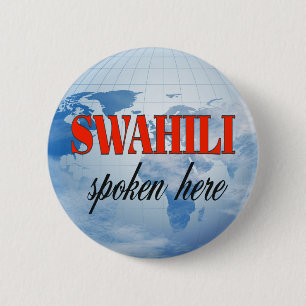 Swahili talade här molnig jord knapp