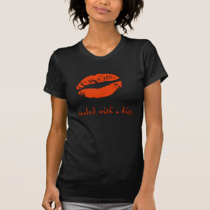 SWAK! - den kvinnliga svarten passade T-shirt