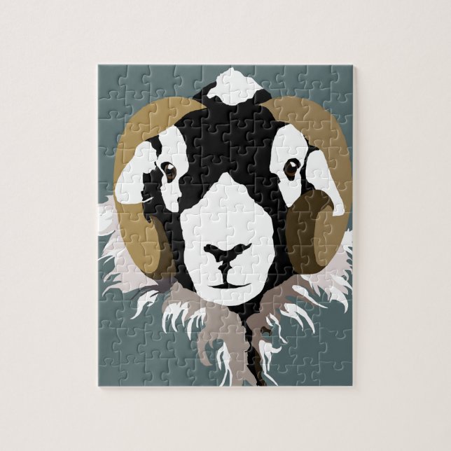 Swaledale Sheep Pussel (Vertikal)