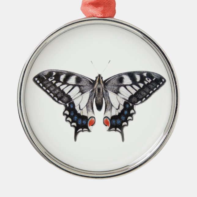 Swallowtail 2012 julgransprydnad metall (Framsidan)