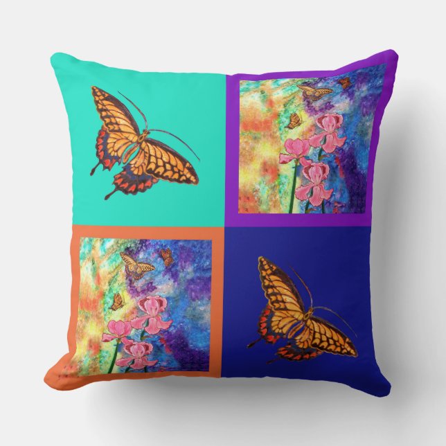 Swallowtail attraktion 2 beskådar kudder kudde (Framsida)