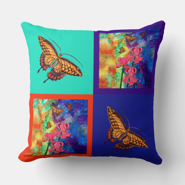 Swallowtail attraktion 2 beskådar kudder kudde (Framsida)