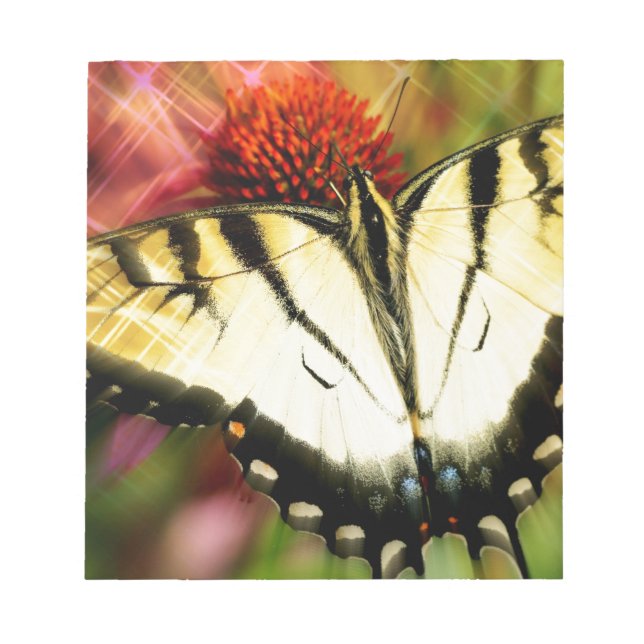 Swallowtail Butterfly Anteckningsblock (Framsida)