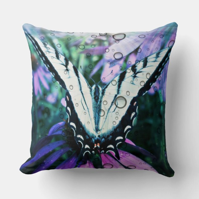 Swallowtail Butterfly Dekorativ kudde (Framsida)