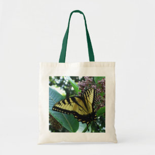 Swallowtail Butterfly I på Milkweed i Shenandoah Tygkasse