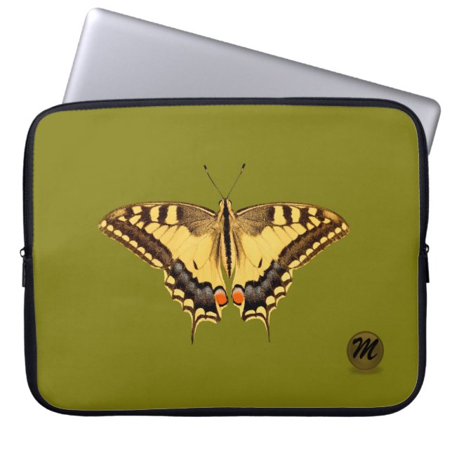 Swallowtail Butterfly Laptop sleeve (Framsidan)