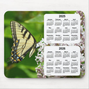 Swallowtail fjärilskalender 2025-2026 vid Janz Musmatta