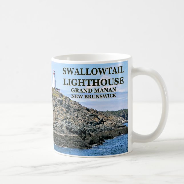 Swallowtail Lighthouse, Grand Manan, N.B. Mugg (Höger)