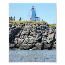 Swallowtail Lighthouse Grand Manan NB Photo Print Fototryck