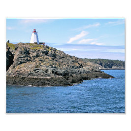 Swallowtail Lighthouse Grand Manan NB Photo Print Fototryck