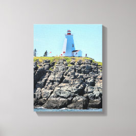 Swallowtail Lighthouse Grand Manan Wrapped Canvas