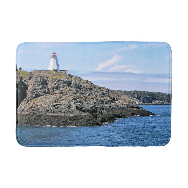 Swallowtail Lighthouse, New Brunswick Bath Mat Badrumsmatta (Framsidan)