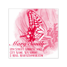 Swallowtail Självfärgande Stämpel