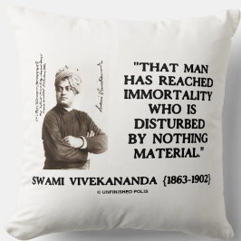 Swami Vivekananda Man uppnådde dödligt material Kudde