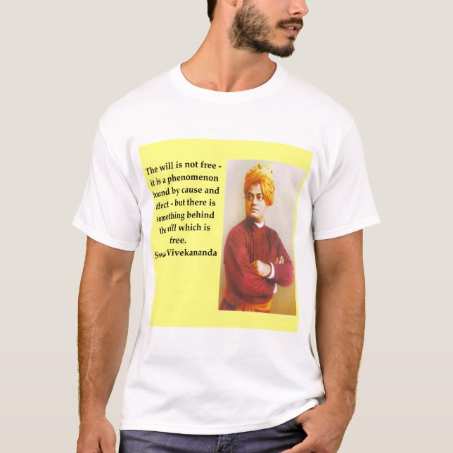 Swami Vivekananda T Shirt (Framsida)