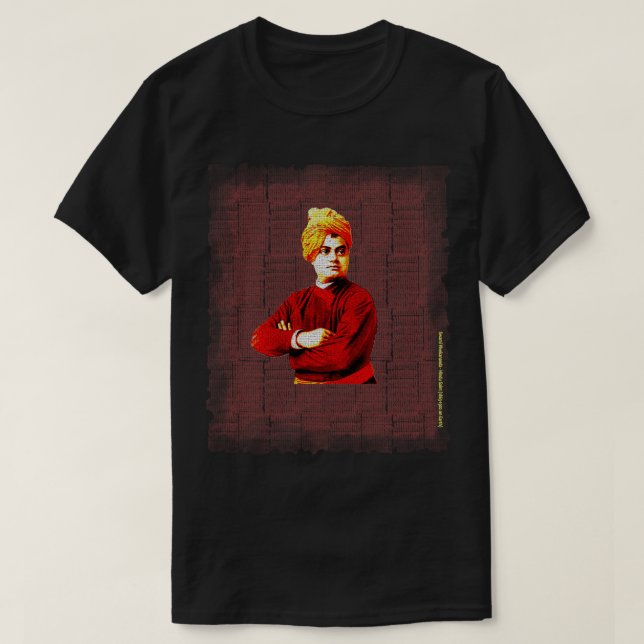Swami Vivekananda  T Shirt (Design framsida)