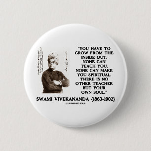 Swami Vivekananda växer inifrån Andlig Knapp