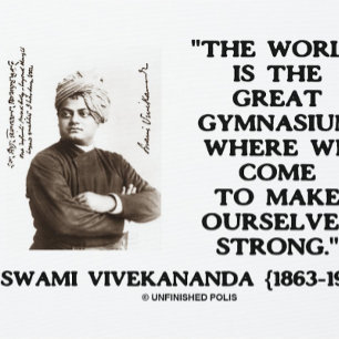 Swami Vivekananda World Underbar Gymnasium Strong Musmatta