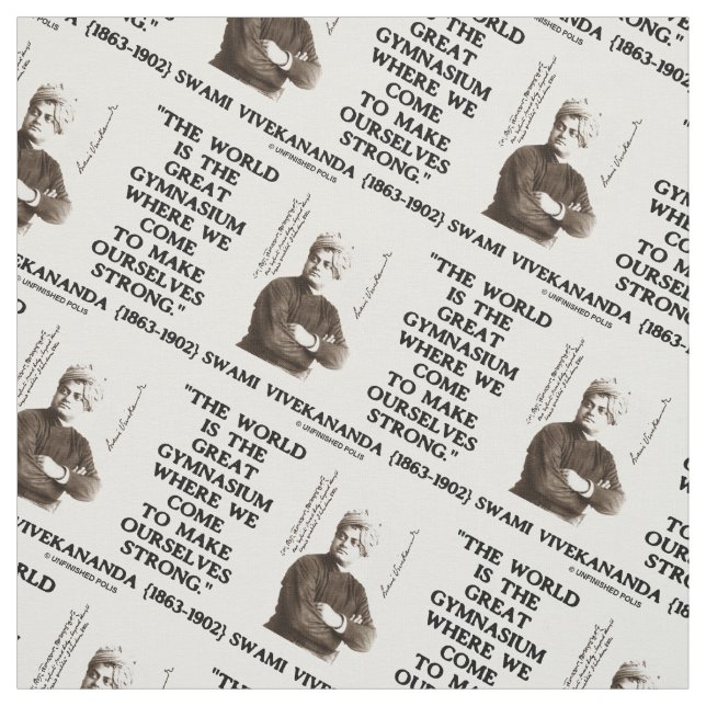 Swami Vivekananda World Underbar Gympendium Strong Tyg (Provkarta)