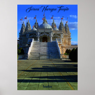 Swaminarayan Temple London Poster