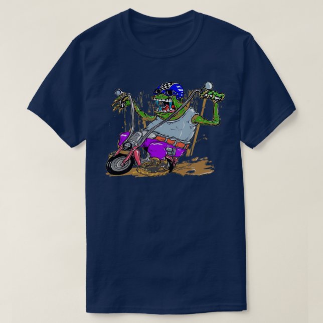 Swamp AZZ Riding Dirty Lera Monster Mudding Design T Shirt (Design framsida)